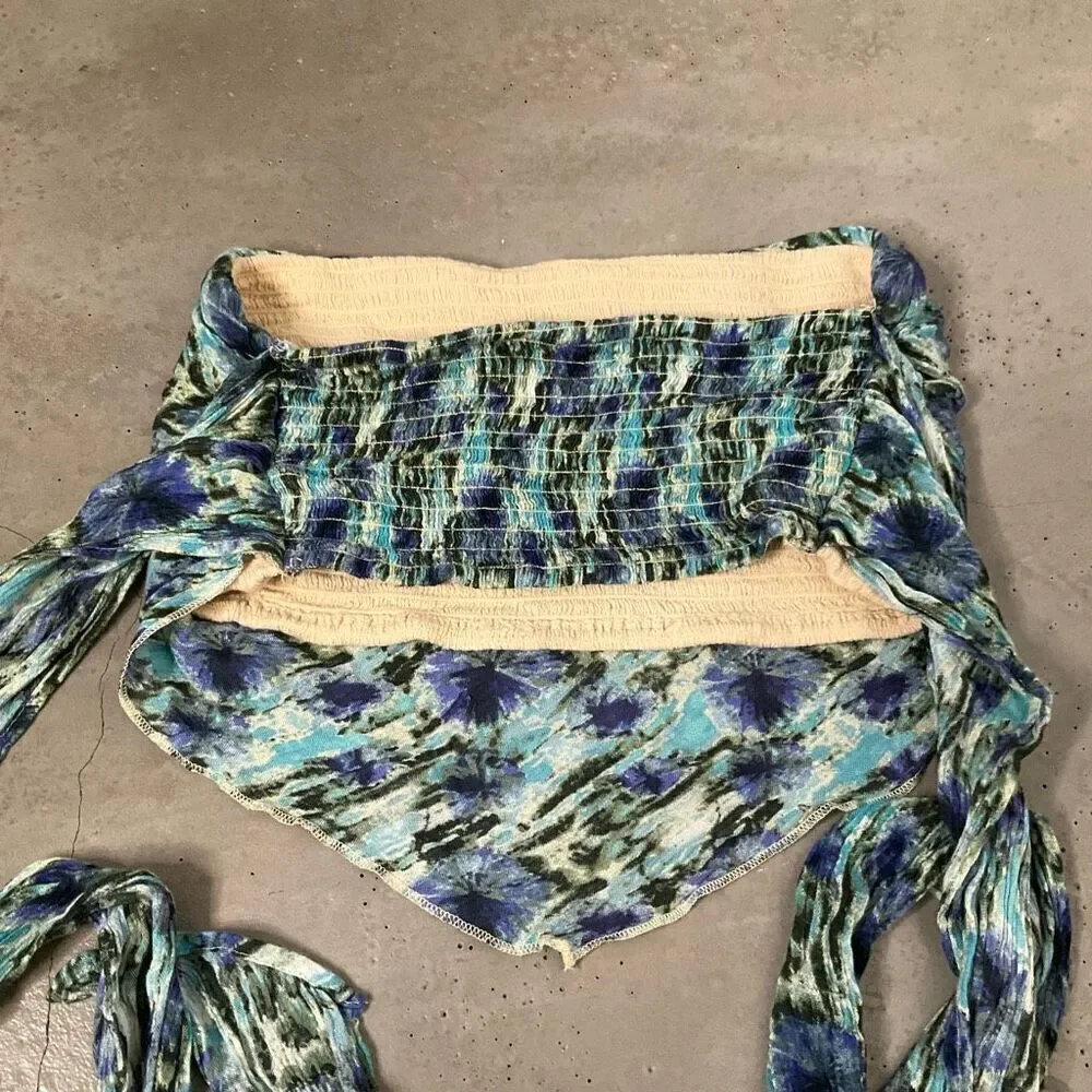 Free People Front Tie Tube Top